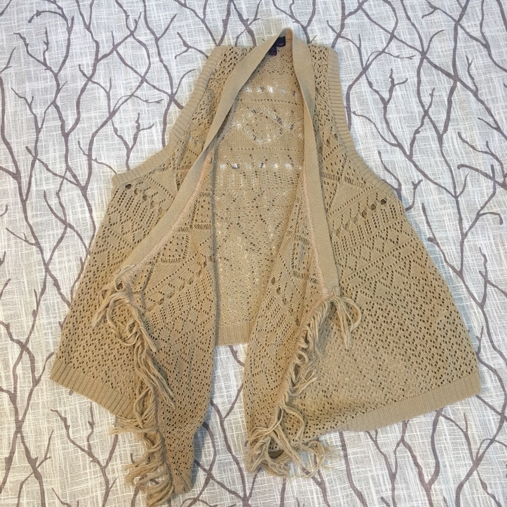 Cute Bohemian Fringe Vest